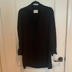Kate Spade Black Silk Mini Dress